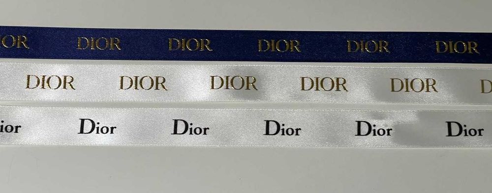 Wstążka Dior Gold 1,5metra szer 2,5cm