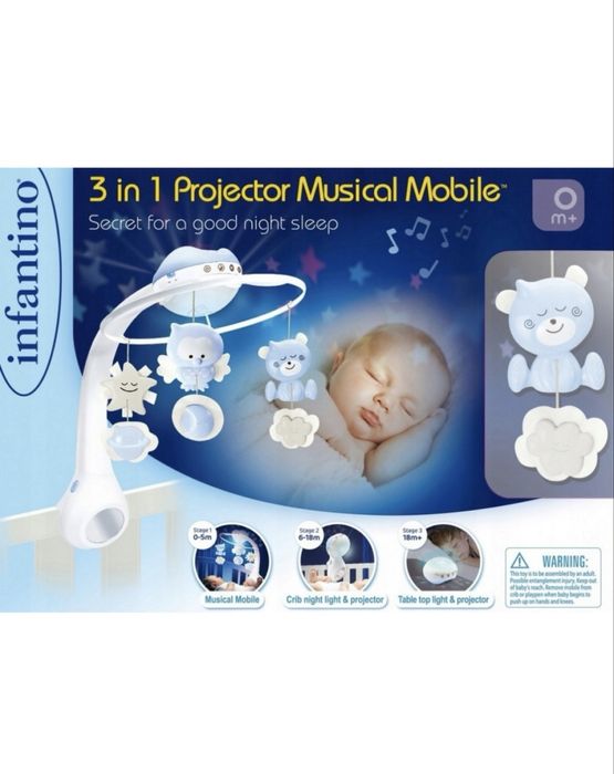 Продам детский мобиль 3в1 infantino