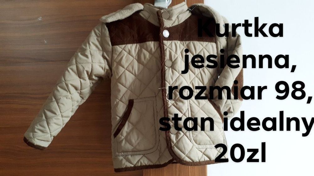 Kurtka jesienna i wiosenna