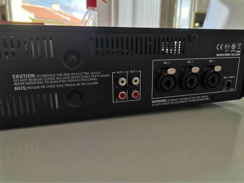 Amplificador Inter-M A-60 Public Address Mixing