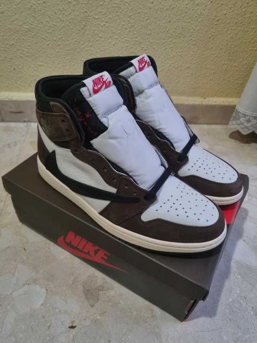Jordan 1 Retro High OG SP Travis Scott Mocha r.46