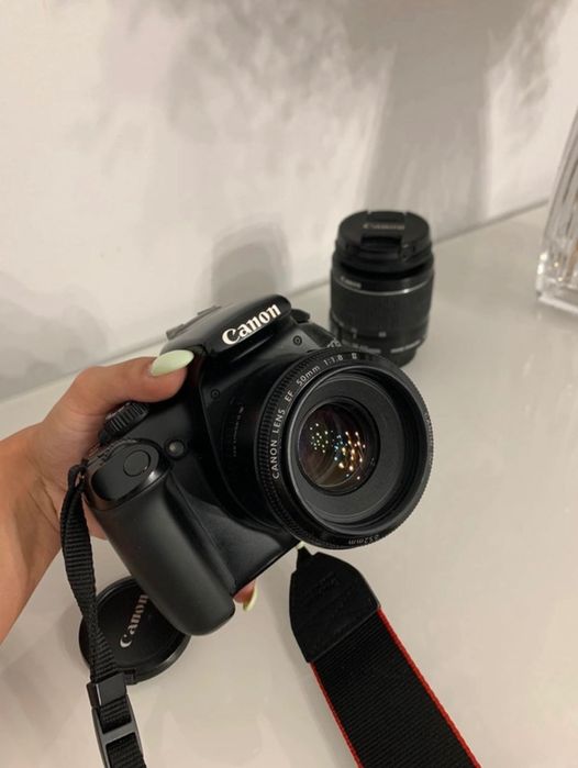 Câmara Canon 1100D + 2 lentes
