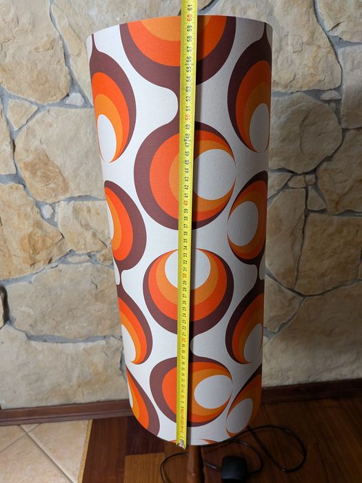 Lampa stojąca podłogowa, PRL, Vintage, Retro, Mid century