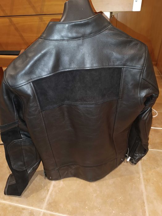 Casaco moto em pele Dainese Merak