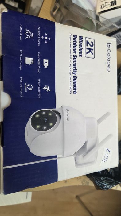 Kamera zewnętrzna 2K PTZ NIGHT VISION czujnik ruchu