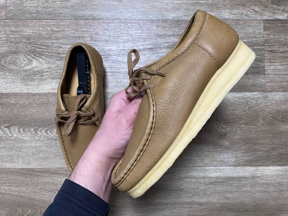 Черевики Clarks Wallabee Brown Leather 40-41