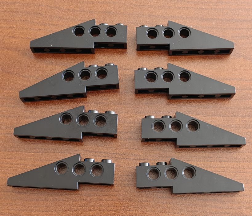 Lego Technic 8x czarny skos 2744, 6311889