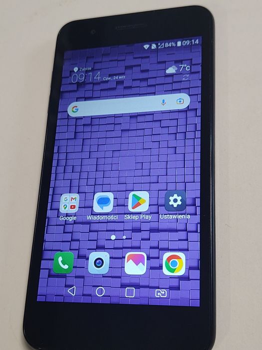 Telefon LG k9 smartfon czarny dual SIM
