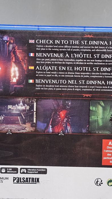 Fobia St. Dinfna Hotel PS5 PlayStation 5 Horror Terror