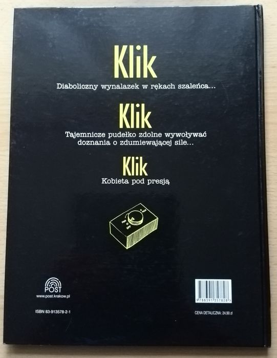 Klik komiks Milo Manary