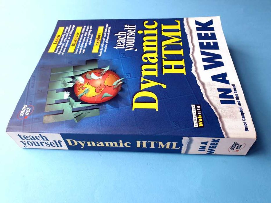 Livro "Teach Yourself Dynamic HTML In A Week"64398316623618122