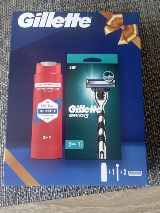 Maszynka Gillette +2 ostrza +zel