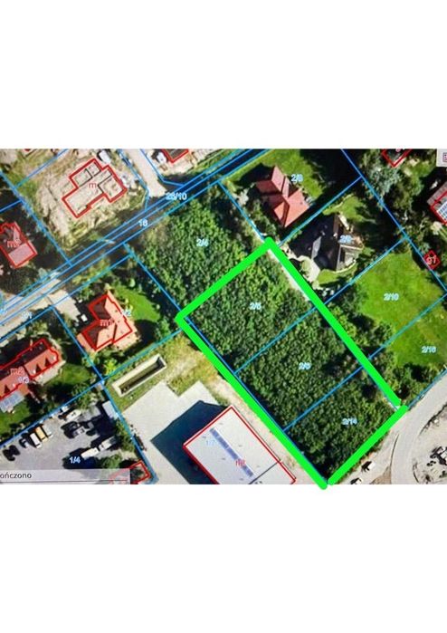 Działka Warszawa Wilanów komplet 3 działki 3548 m² - Widok 2