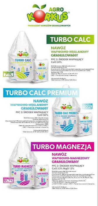 Producent wapno granulowane