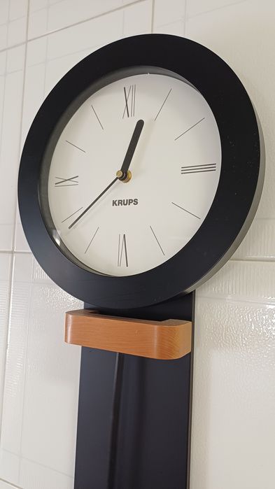 Relogio lindissimo avariado so decorativo  da krups