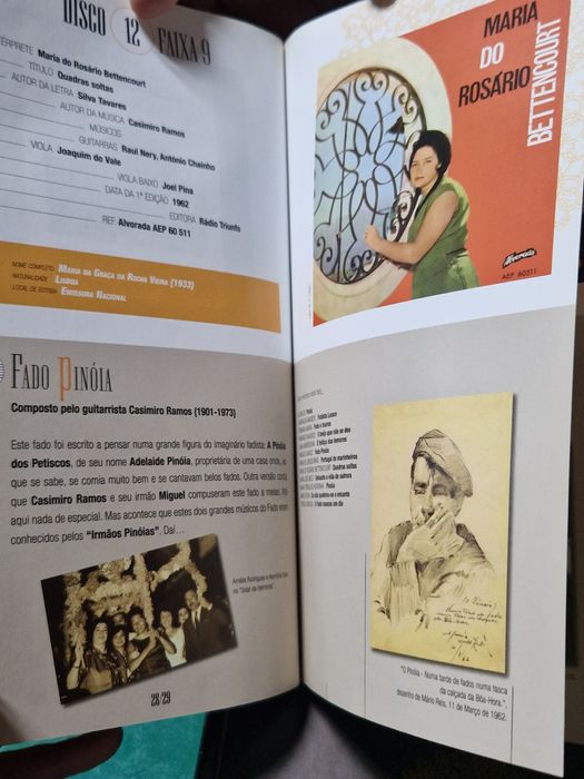 Livros com cd de fados