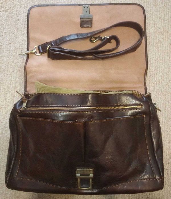 Кожаная сумка портфель Tuscany Leather