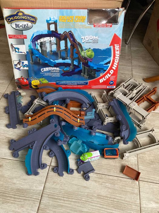 Chuggington Залізниця "Льодова печера", "Ледяная пещера" з Коко