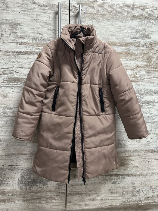 Дитяча подовжена зимова куртка
