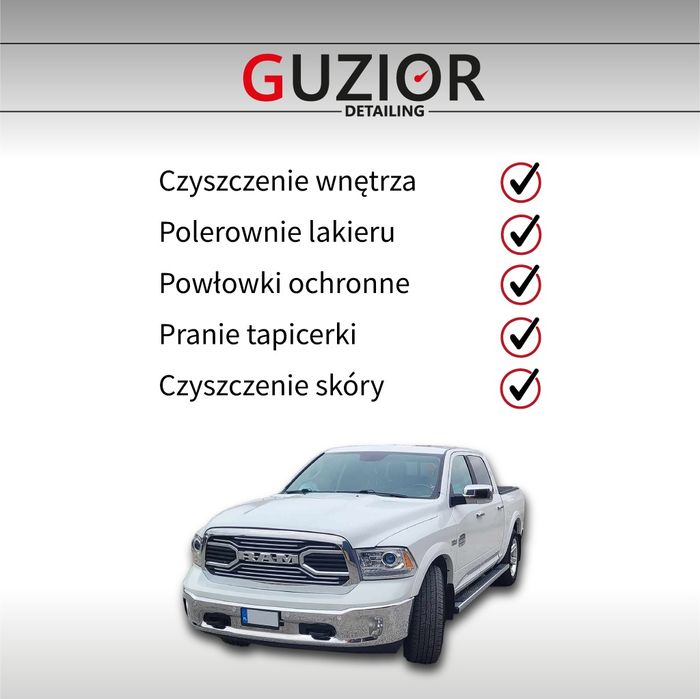 Guzior Detailing Kompleksowe usługi detailingowe – Wtórek, ul. Sadowska 4a, 63-400