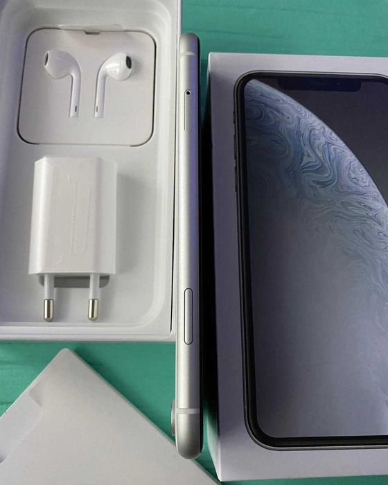 iPhone XR White | Айфон ХР білий | Ідеал | Комплект на подарунок!