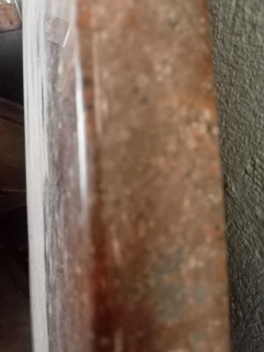 MAIS BARATA - Pedra granito rosa de forma oval boa para mesa ou ilha