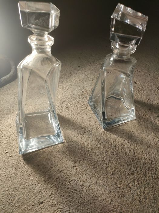 2 Garrafas cristal
