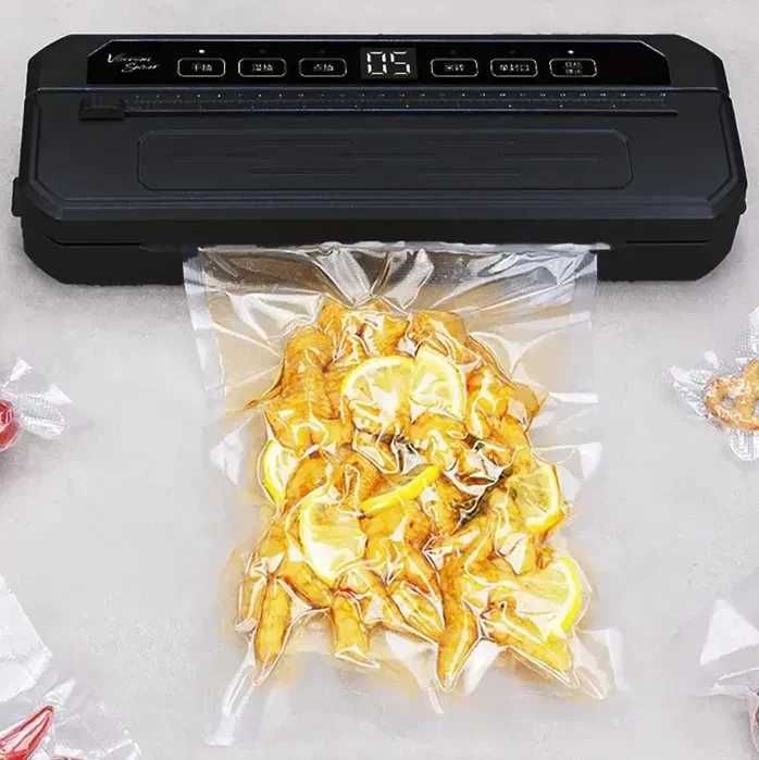 Вакуумний пакувальник Food Vacuum Sealer+ПОДАРУНОК РУЛОН ПАКЕТІВ