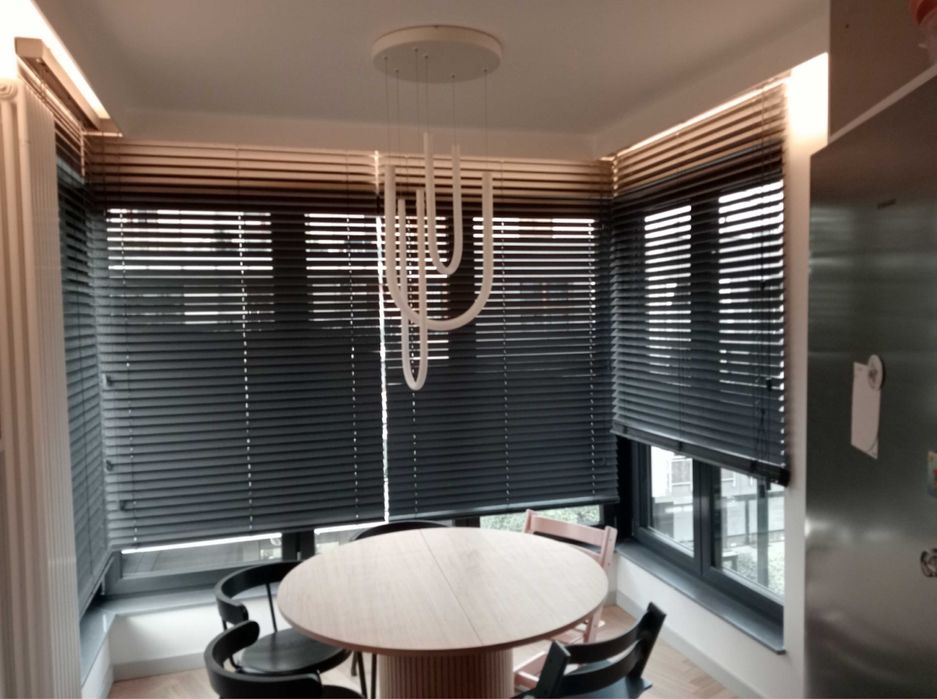 Żaluzje drewniane na wymiar