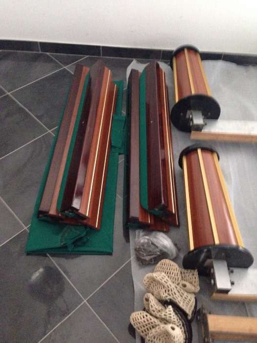 Montagens transporte restauro montagem de panos em bilhares