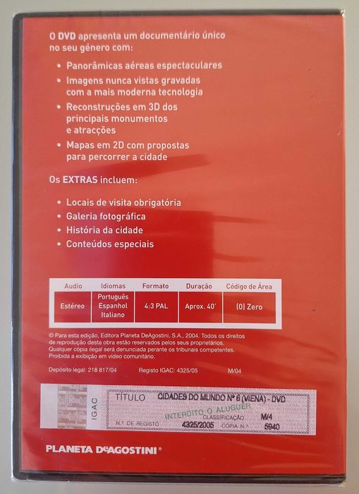 Cidades do Mundo (27 DVD's + 27 Guias)