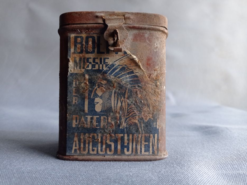 Stare alianckie pudełko na bletki 2 wojna usa