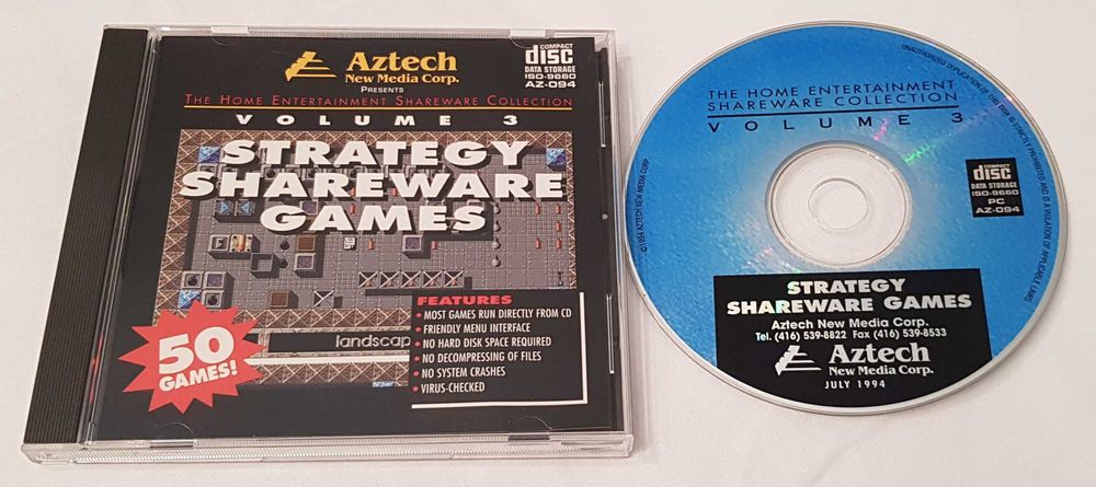 AZTECH 7 cd games