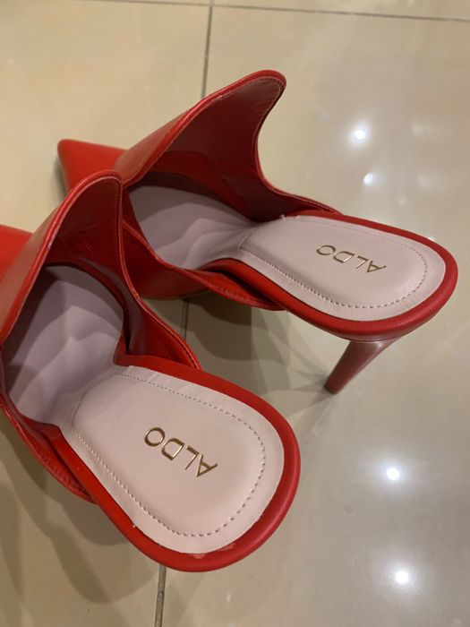 Borki Aldo skóra czerwone 39