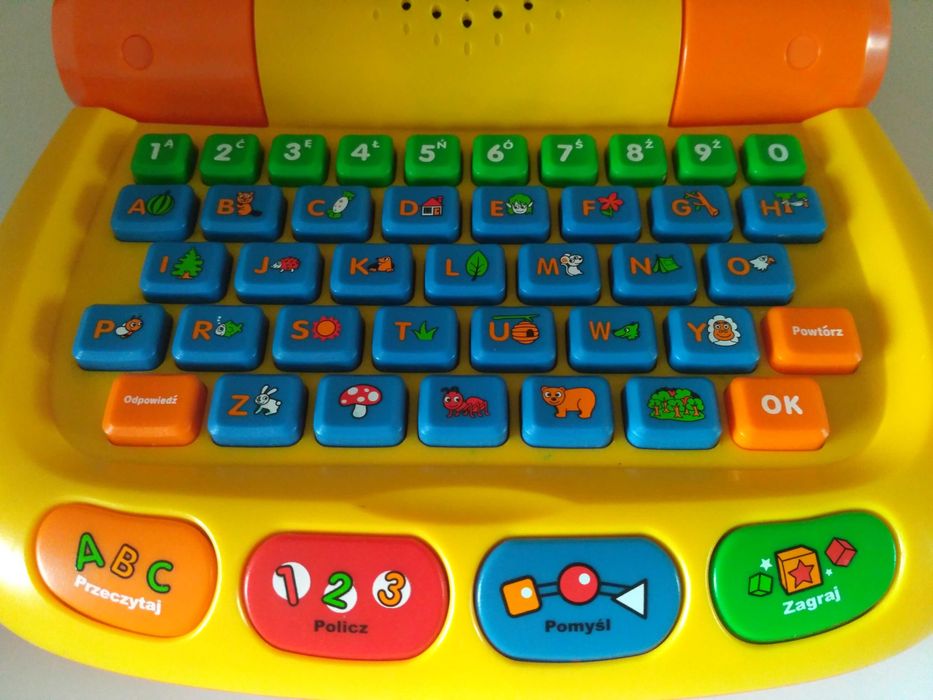 Laptop interaktywny dla dziecka (jak nowy)