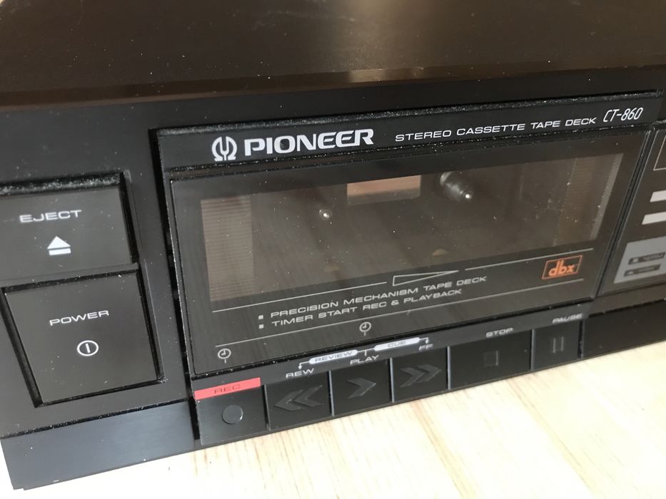 Gravador de cassetes Pioneer