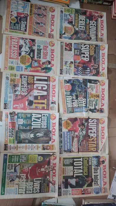 Lote 55 Jornais A Bola Anos 2003/2004/2005