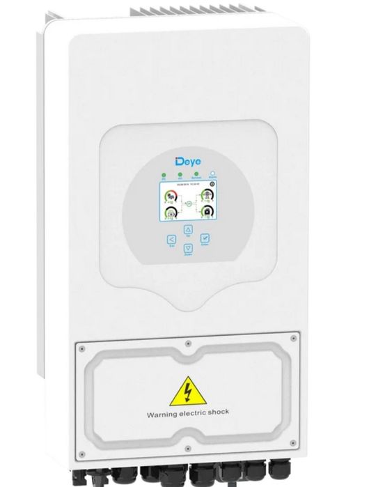 Deye 6кВт інвертор + АКБ SE-G5.1 Pro-B LiFePO4 комплект + підключення