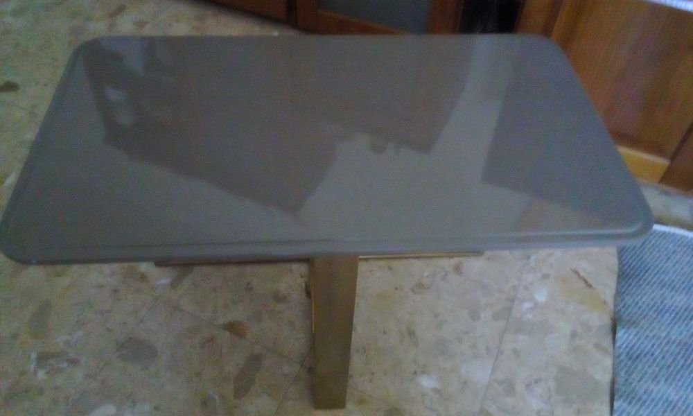 MESAS de Apoio Latão Douradas