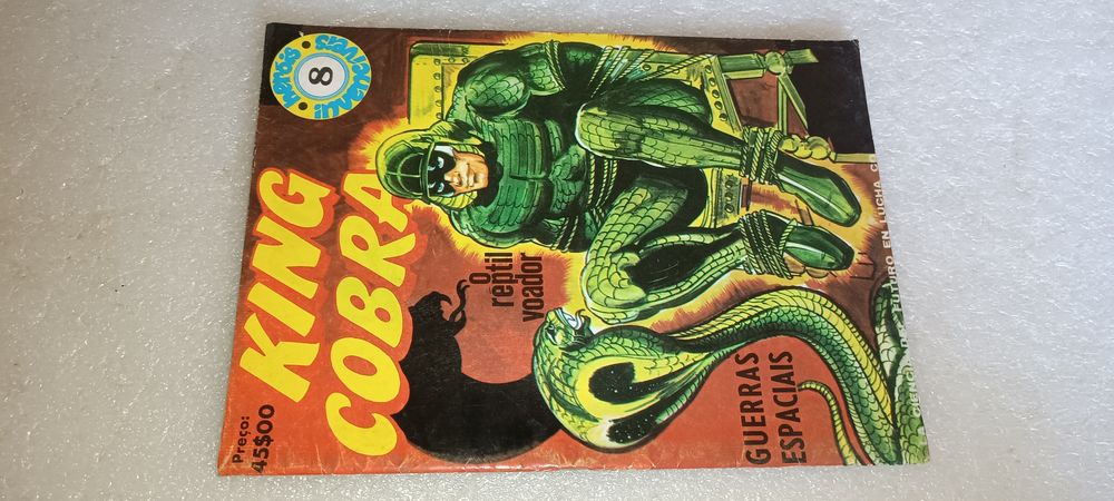 Antiga banda desenhada King Cobra 1981