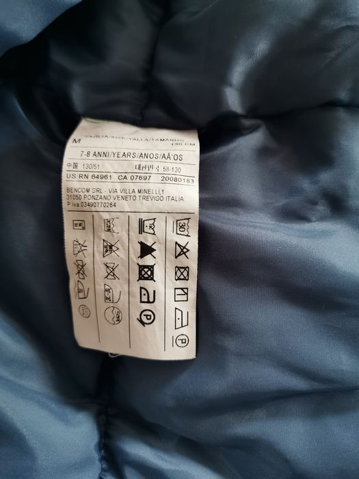 Kurtka zimowa dla chłopca roz. 130