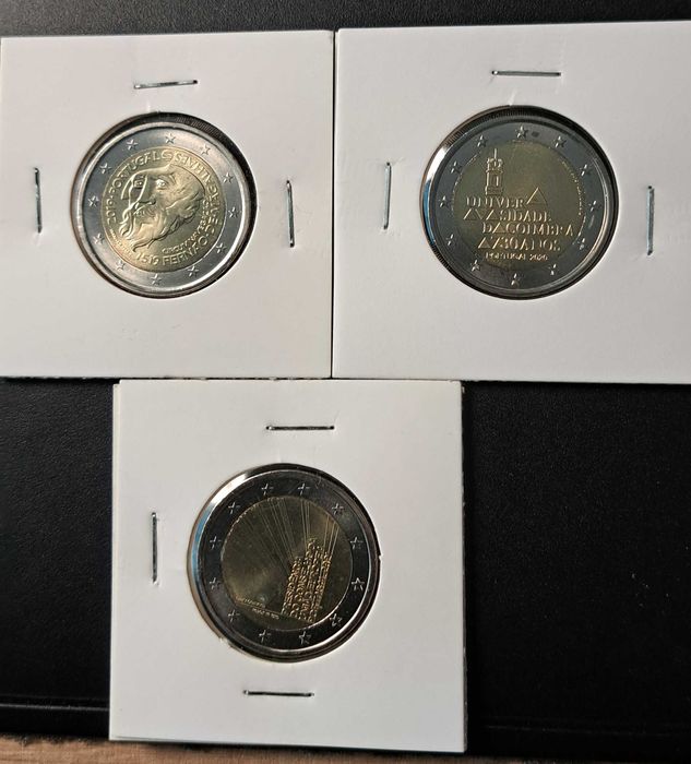 Moedas comemorativas UNC - 2 euro – PORTUGAL