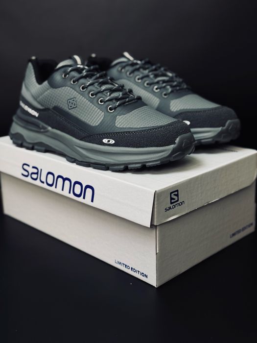 Кроссовки Саломон Всесезон / Осенние кросовки Salomon / Salamon / топ