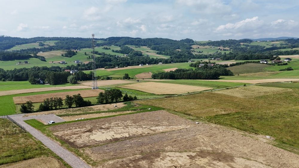 Działki budowlane 21ar 3x piękne widoki