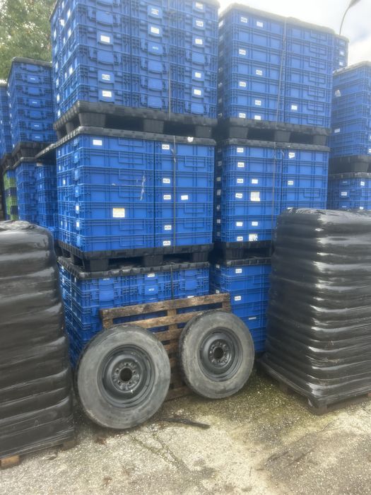 Pojemnik magazynowy Nowy KTL 6747 wzmacniany 58x39x14 Faktura