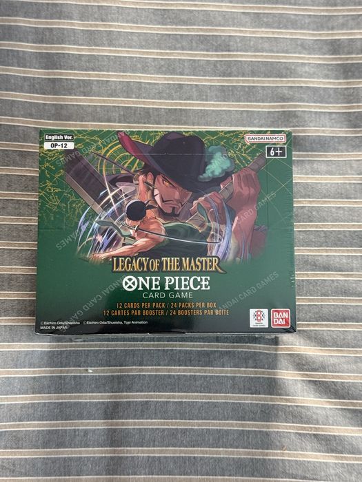 One Piece TCG Op12 Legacy of the master Booster box