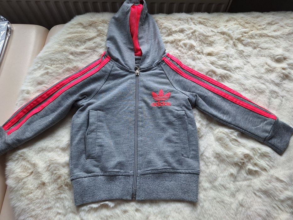 Bluza adidas 74-80 dla dziewczynki