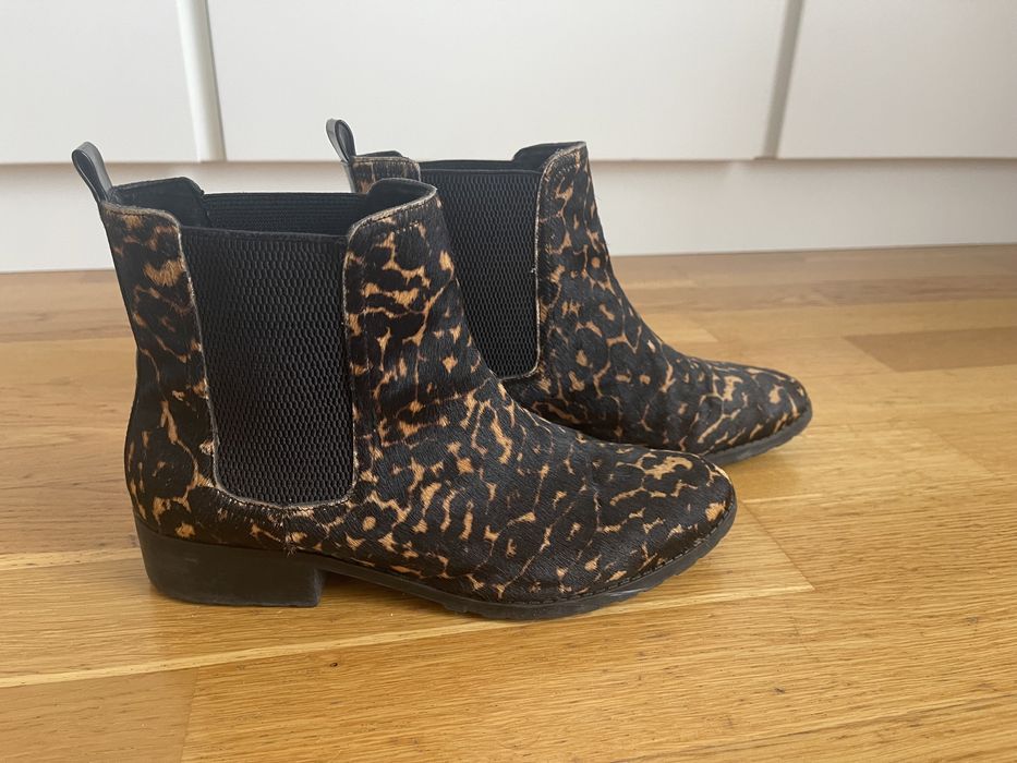 Botins Stradivarius 38 Animal print