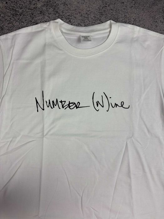 Футболки Number Nine чорні та білі намбер найн archive opium