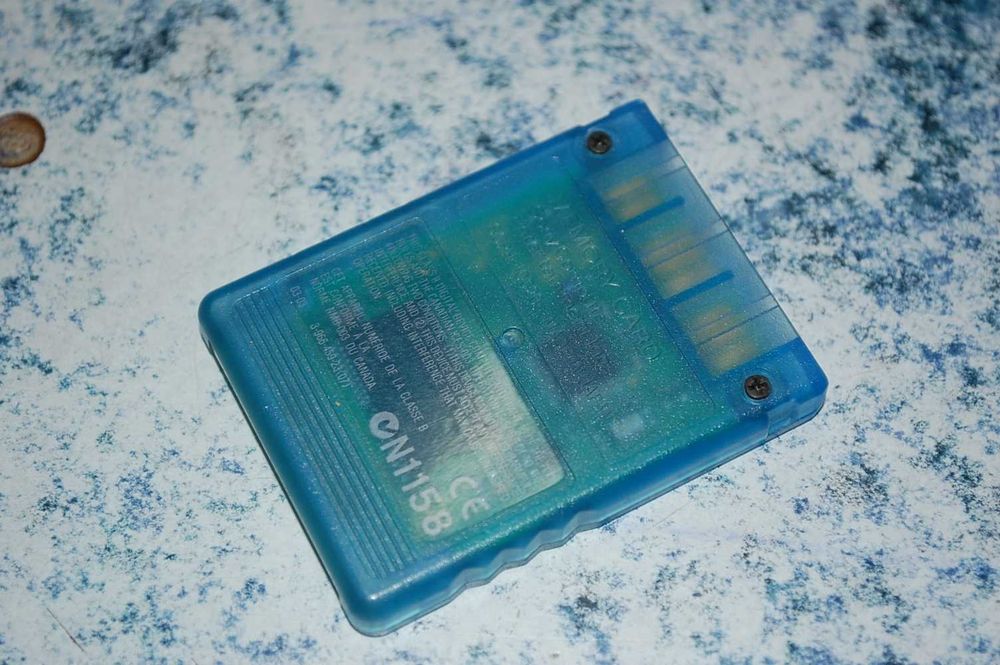 Karta pamięci PS2 Niebieska